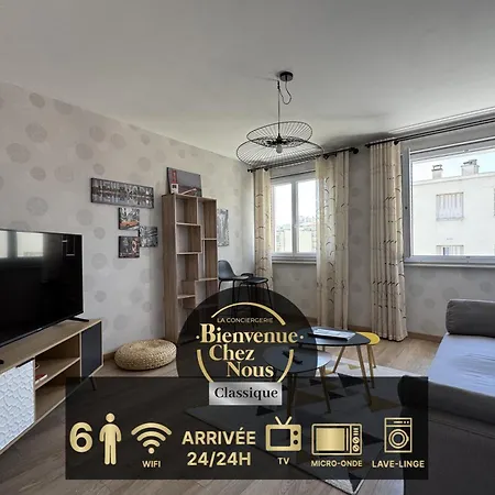6 Couchages Pres Chu - Daguerre Appartement Clermont-Ferrand